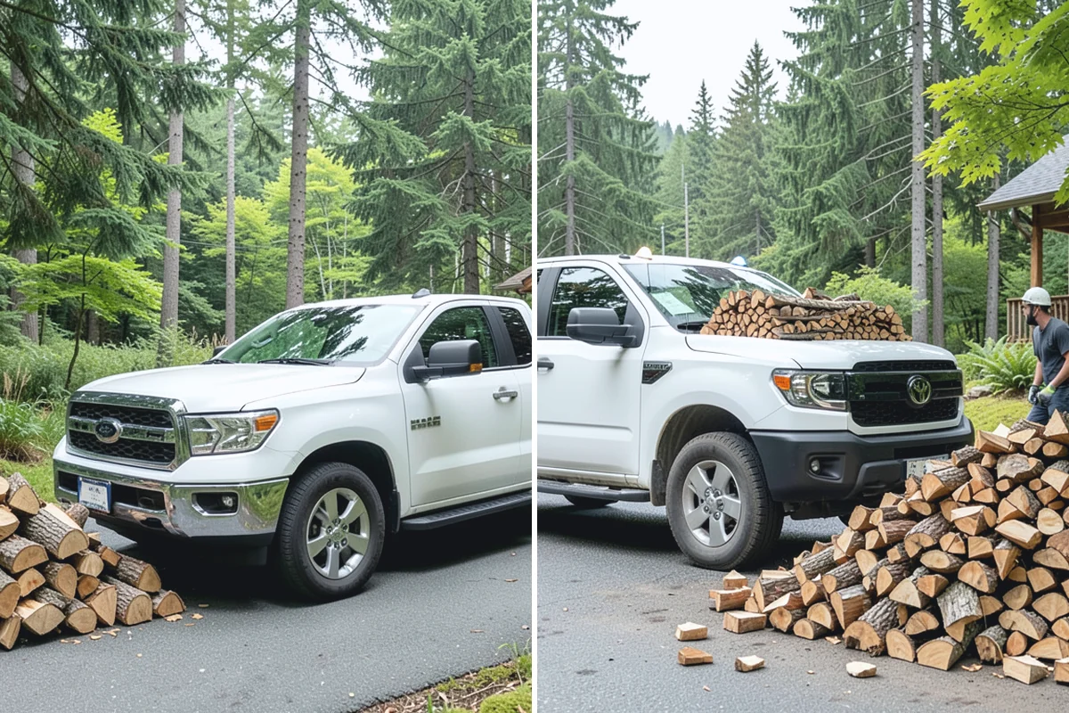Hunting Camp Firewood in Medina, King County, WA - Provide your camp location and access route