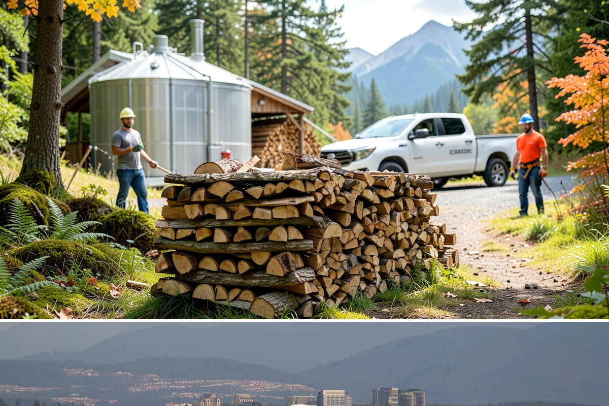 Hunting Camp Firewood in Medina, King County, WA - Hunting seasons run through fall and early winter, so book delivery ahead of your opening dates.