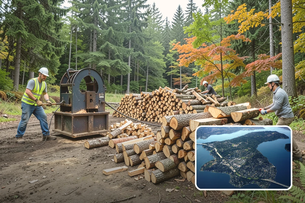 Hunting Camp Firewood in Mercer Island, King County, WA - Delivered to remote backcountry staging areas