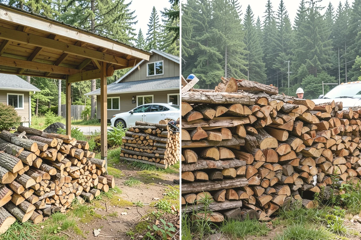 Hunting Camp Firewood in Mercer Island, King County, WA - Provide your camp location and access route