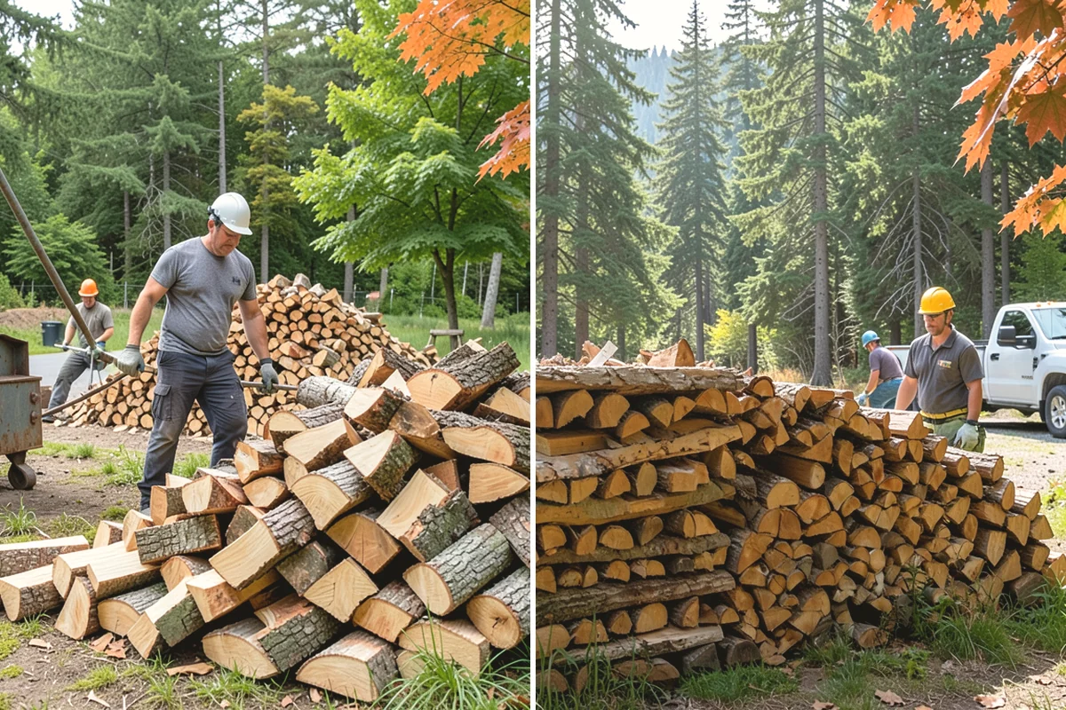 Hunting Camp Firewood in Mill Creek, Snohomish County, WA - Provide your camp location and access route