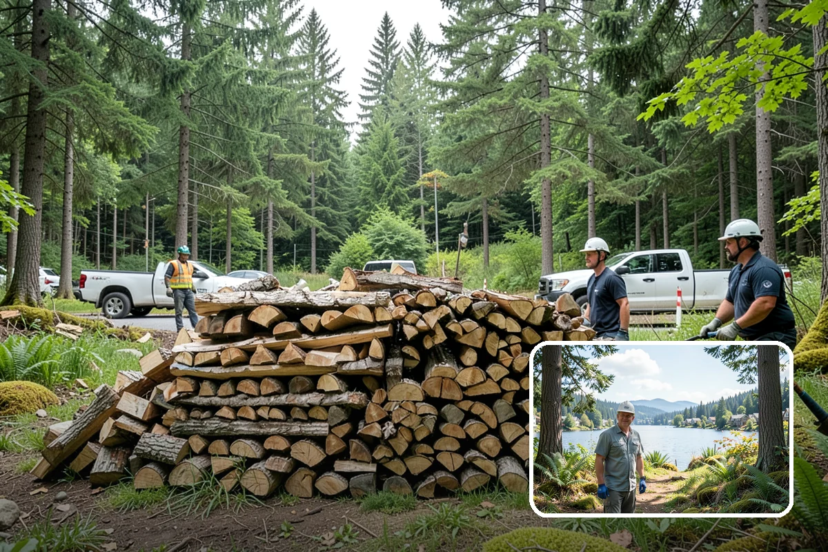 Hunting Camp Firewood in Milton, King County, WA - Delivered to remote backcountry staging areas
