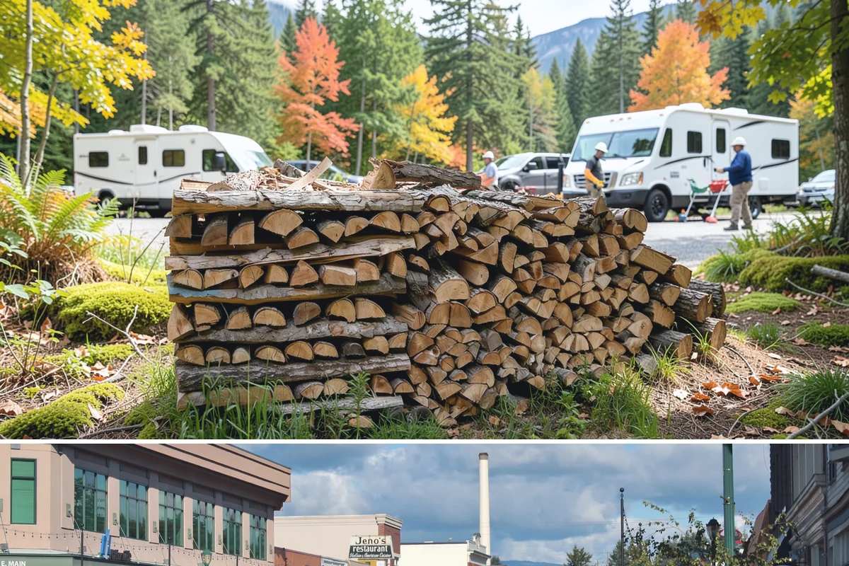 Hunting Camp Firewood in Monroe, Snohomish County, WA - Hunting seasons run through fall and early winter, so book delivery ahead of your opening dates.