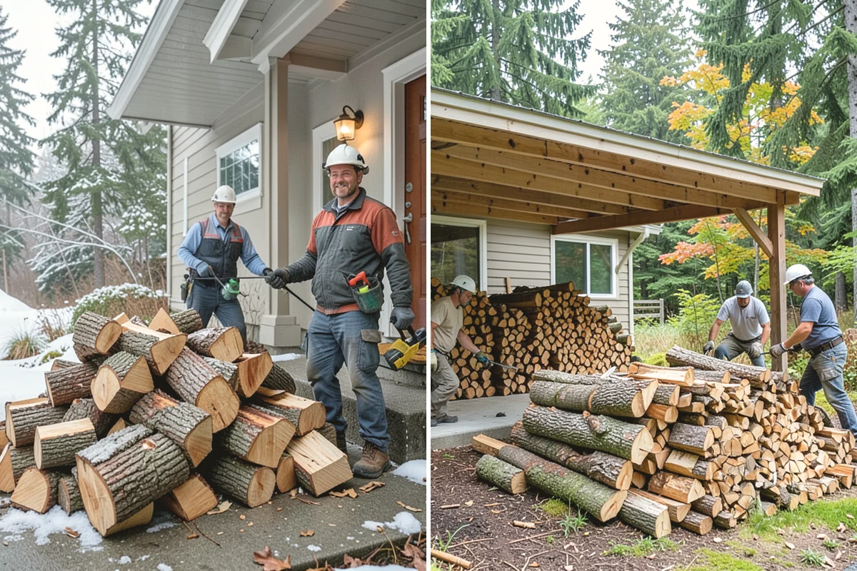 Hunting Camp Firewood in Mountlake Terrace, Snohomish County, WA - Provide your camp location and access route
