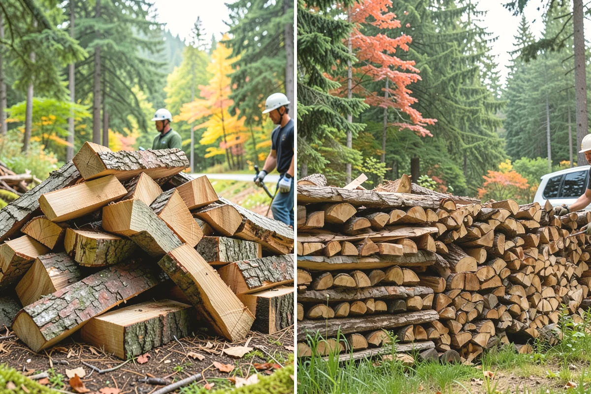 Hunting Camp Firewood in Mukilteo, Snohomish County, WA - Provide your camp location and access route