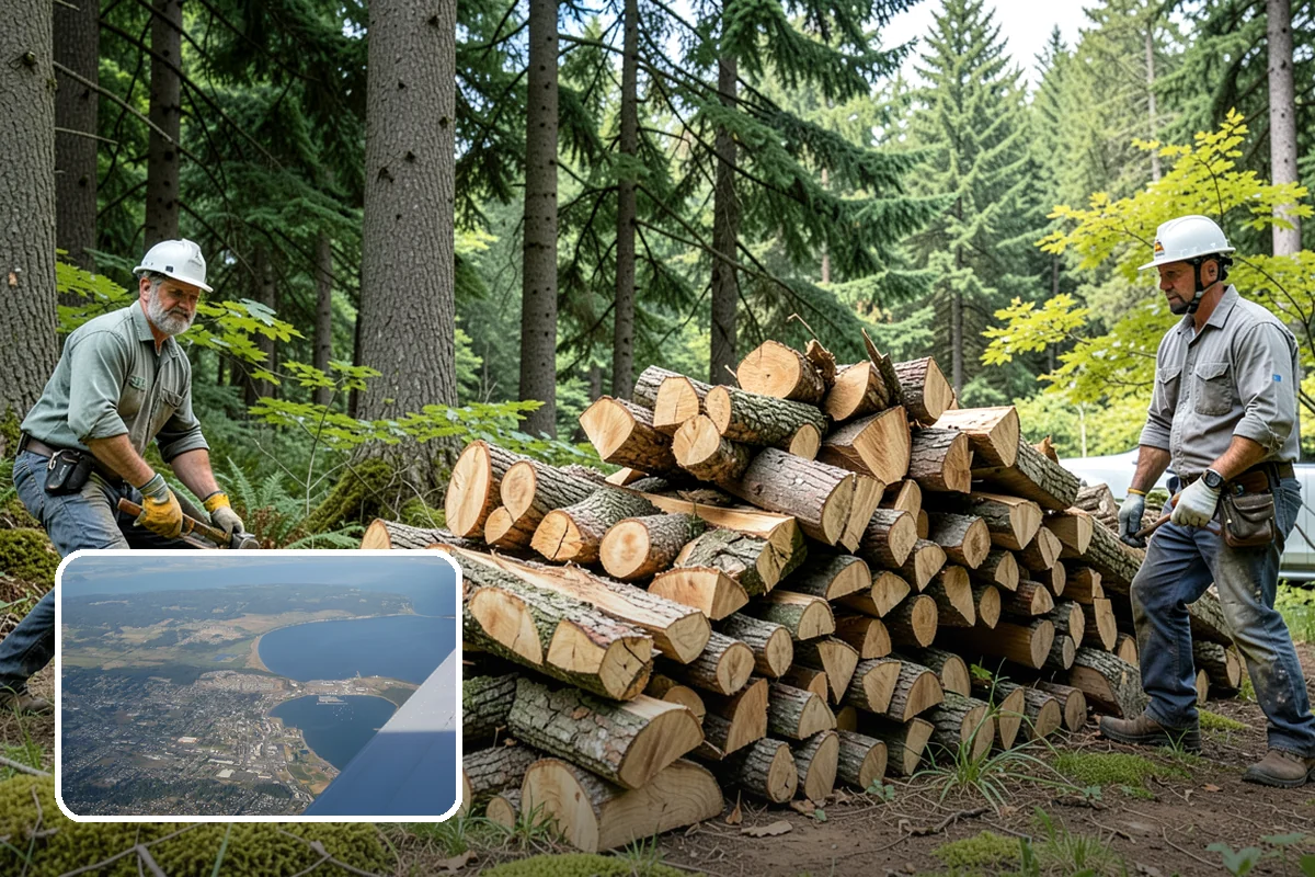 Hunting Camp Firewood in Oak Harbor, Island County, WA - Delivered to remote backcountry staging areas