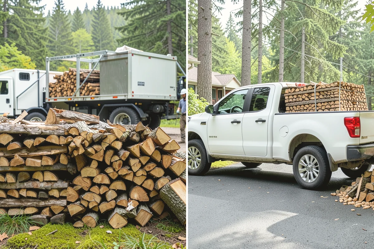 Hunting Camp Firewood in Oak Harbor, Island County, WA - Provide your camp location and access route