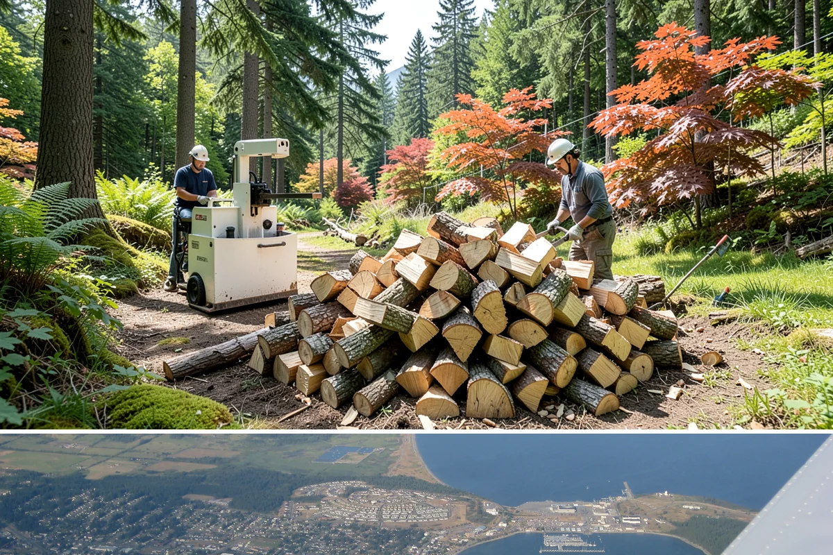Hunting Camp Firewood in Oak Harbor, Island County, WA - Hunting seasons run through fall and early winter, so book delivery ahead of your opening dates.