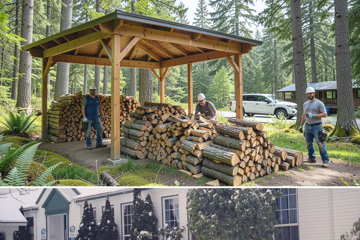 Hunting Camp Firewood in Pacific, King County, WA - Hunting seasons run through fall and early winter, so book delivery ahead of your opening dates.