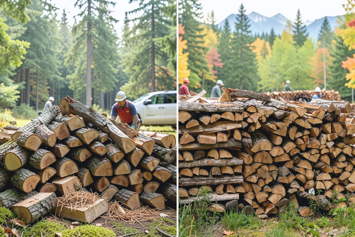 Hunting Camp Firewood in Redmond, King County, WA - Provide your camp location and access route