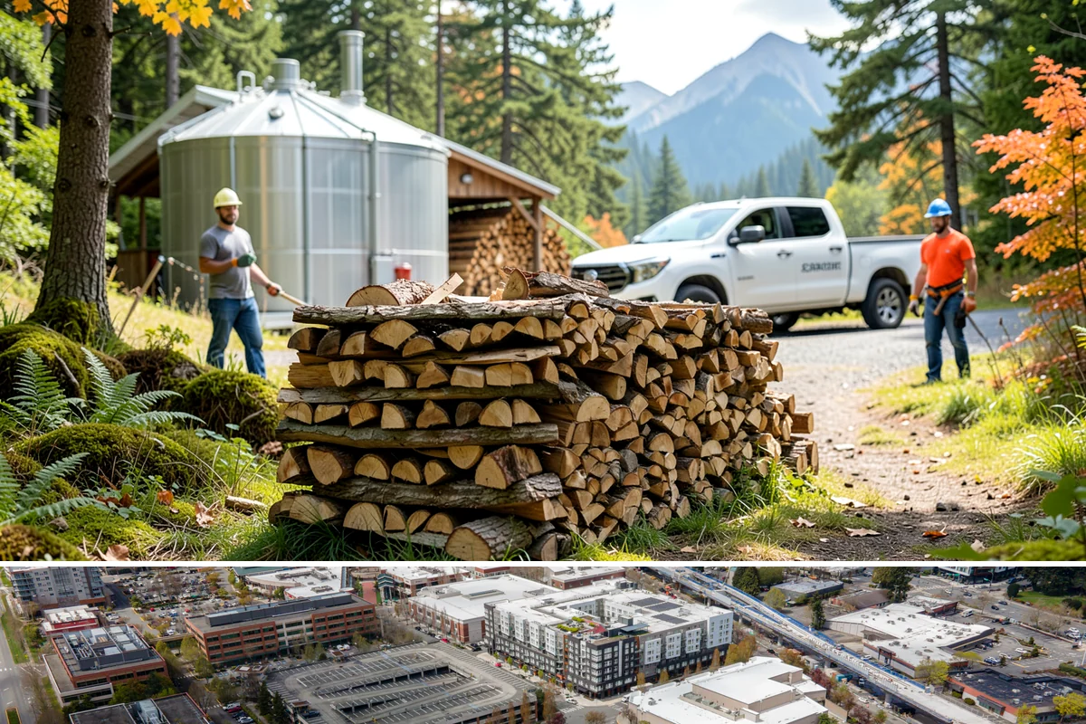 Hunting Camp Firewood in Redmond, King County, WA - Hunting seasons run through fall and early winter, so book delivery ahead of your opening dates.