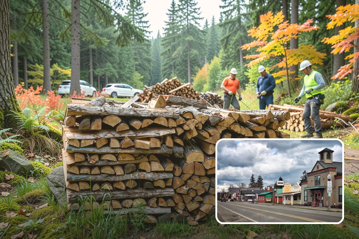 Hunting Camp Firewood in Roy, Pierce County, WA - Delivered to remote backcountry staging areas