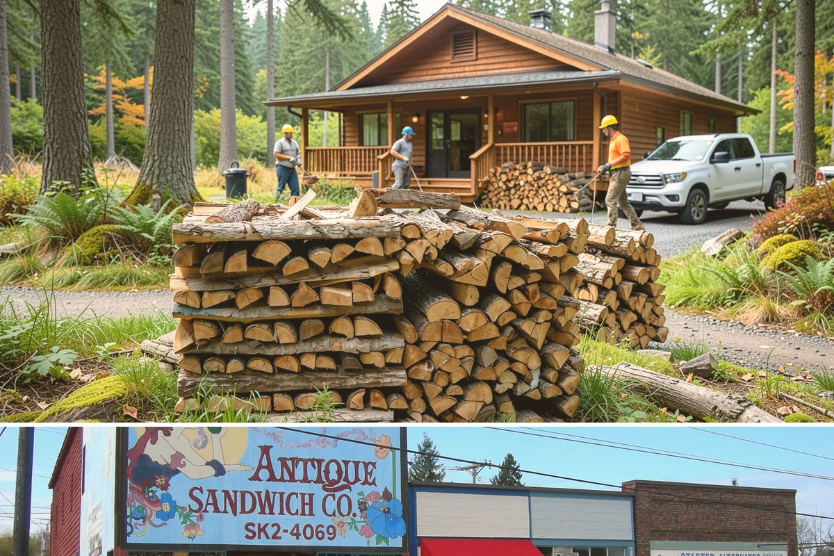 Hunting Camp Firewood in Ruston, Pierce County, WA - Hunting seasons run through fall and early winter, so book delivery ahead of your opening dates.