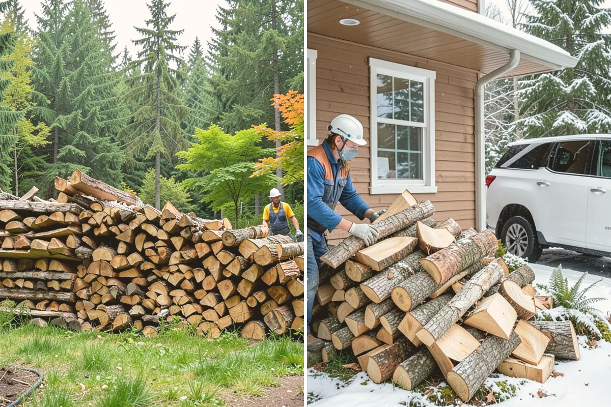 Hunting Camp Firewood in Sammamish, King County, WA - Provide your camp location and access route