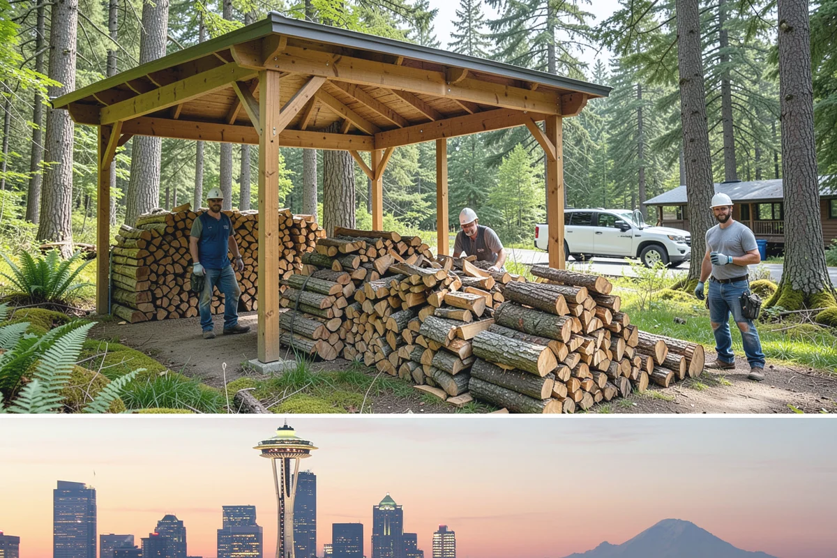 Hunting Camp Firewood in Seattle, King County, WA - Hunting seasons run through fall and early winter, so book delivery ahead of your opening dates.