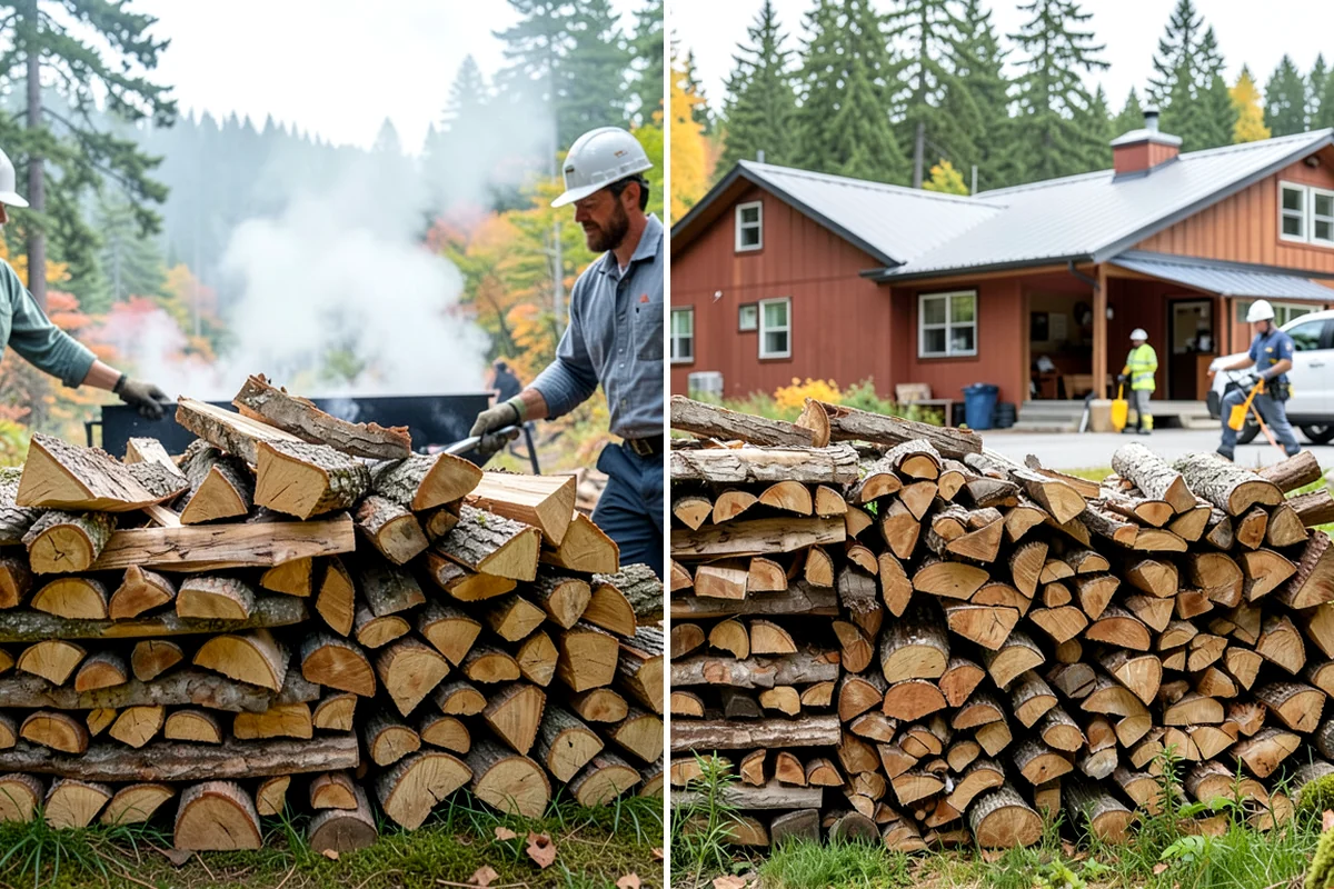 Hunting Camp Firewood in Shoreline, King County, WA - Provide your camp location and access route