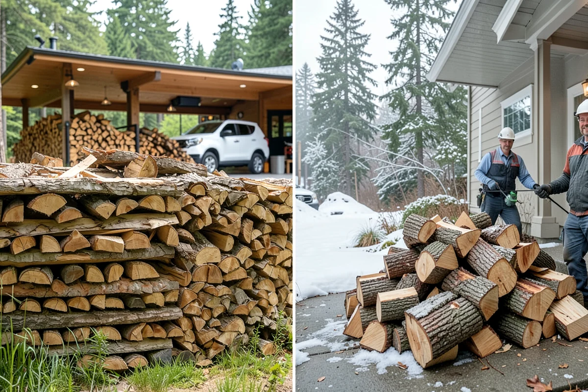 Hunting Camp Firewood in Snoqualmie, King County, WA - Provide your camp location and access route