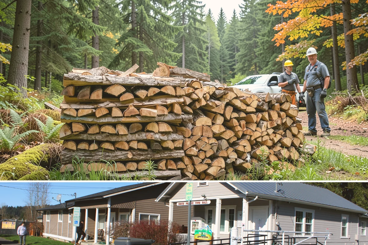 Hunting Camp Firewood in South Prairie, Pierce County, WA - Hunting seasons run through fall and early winter, so book delivery ahead of your opening dates.