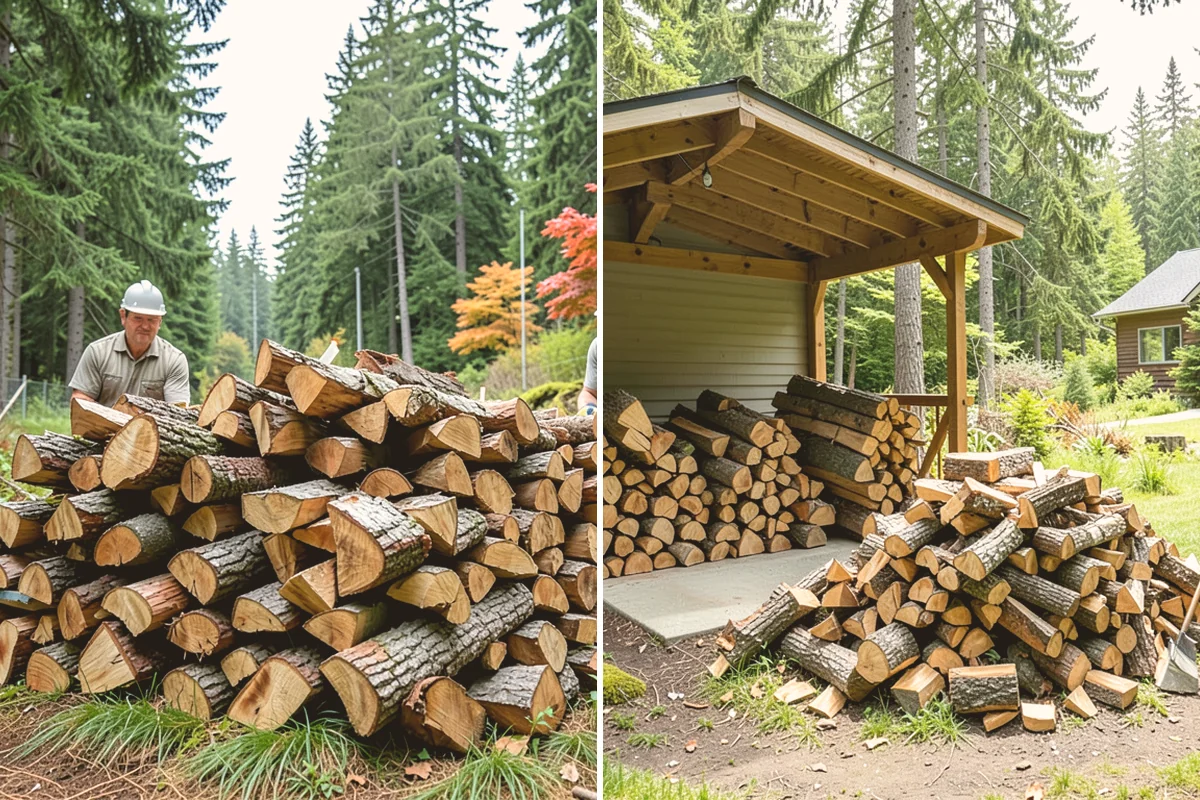 Hunting Camp Firewood in Stanwood, Snohomish County, WA - Provide your camp location and access route