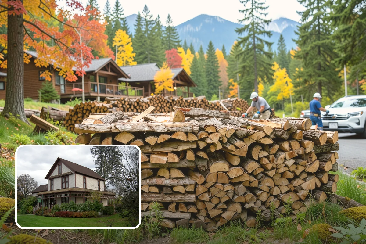 Hunting Camp Firewood in Sumner, Pierce County, WA - Delivered to remote backcountry staging areas