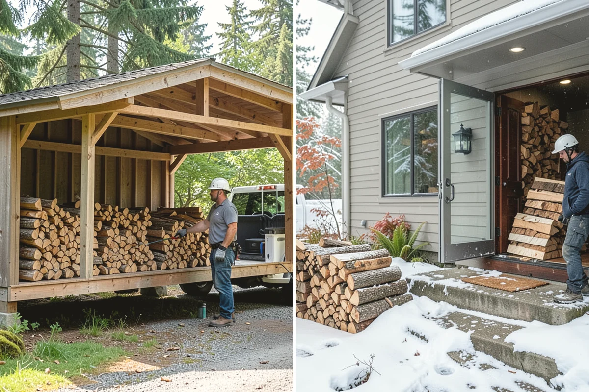 Hunting Camp Firewood in Tukwila, King County, WA - Provide your camp location and access route