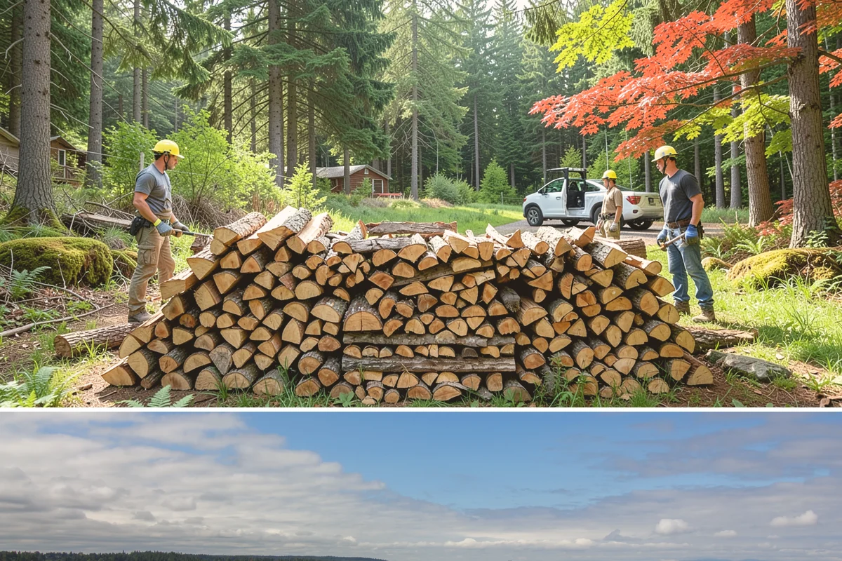 Hunting Camp Firewood in University Place, Pierce County, WA - Hunting seasons run through fall and early winter, so book delivery ahead of your opening dates.
