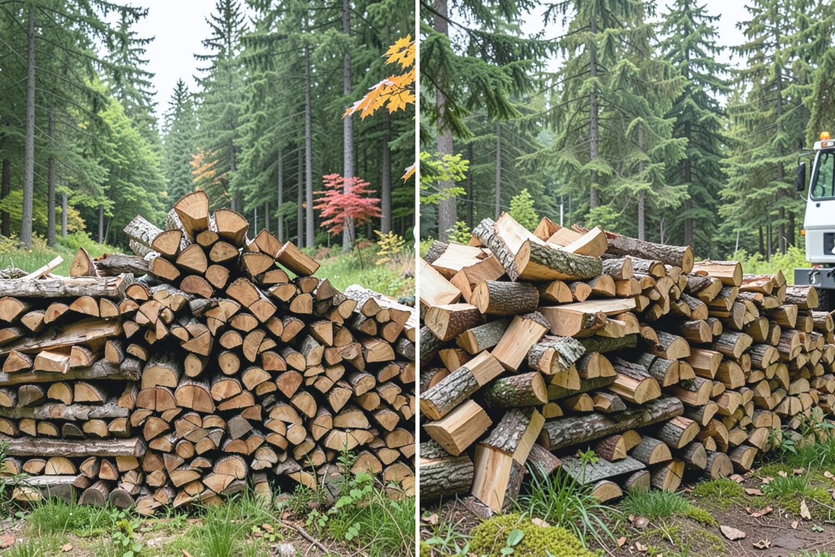 Indoor Firewood Stocking in Auburn, King County, WA - Choose an indoor rack or hearth location