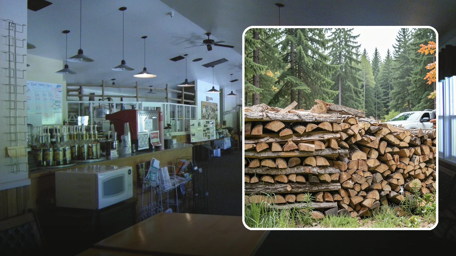 Indoor Firewood Stocking in Black Diamond, King County, WA - We keep a tidy indoor supply of firewood stocked near your stove or fireplace so a dry load is always within arm's reach.