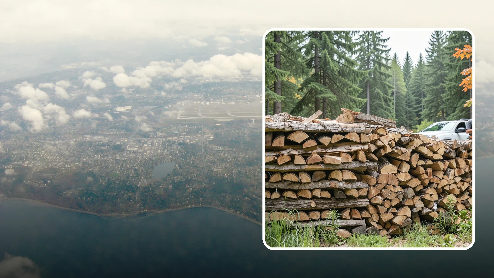 Indoor Firewood Stocking in Burien, King County, WA - We keep a tidy indoor supply of firewood stocked near your stove or fireplace so a dry load is always within arm's reach.