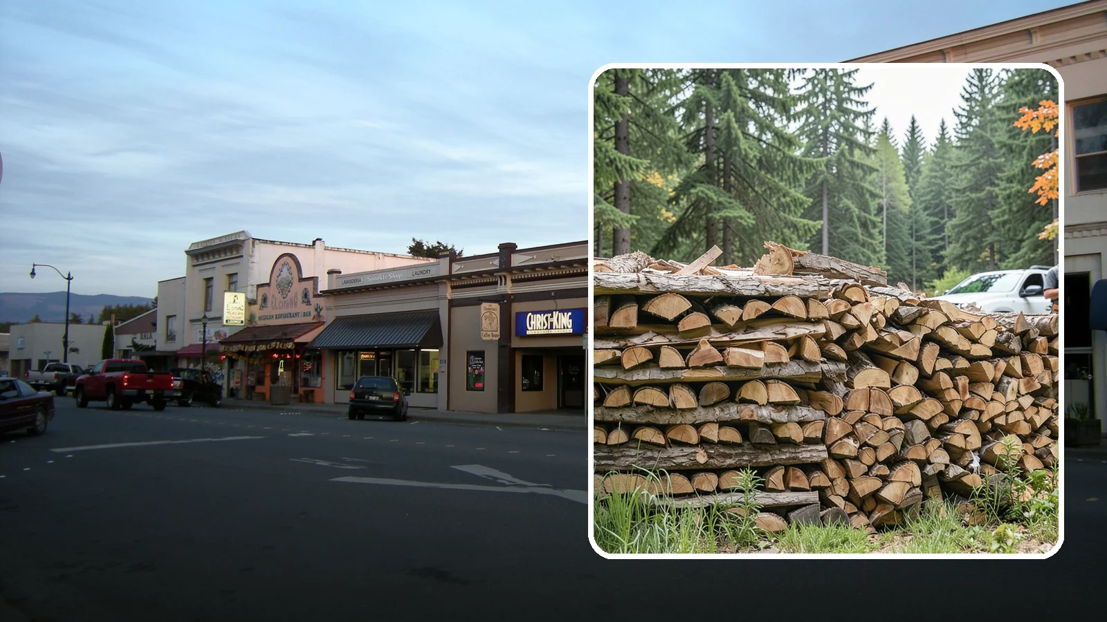 Indoor Firewood Stocking in Burlington, Skagit County, WA - We keep a tidy indoor supply of firewood stocked near your stove or fireplace so a dry load is always within arm's reach.