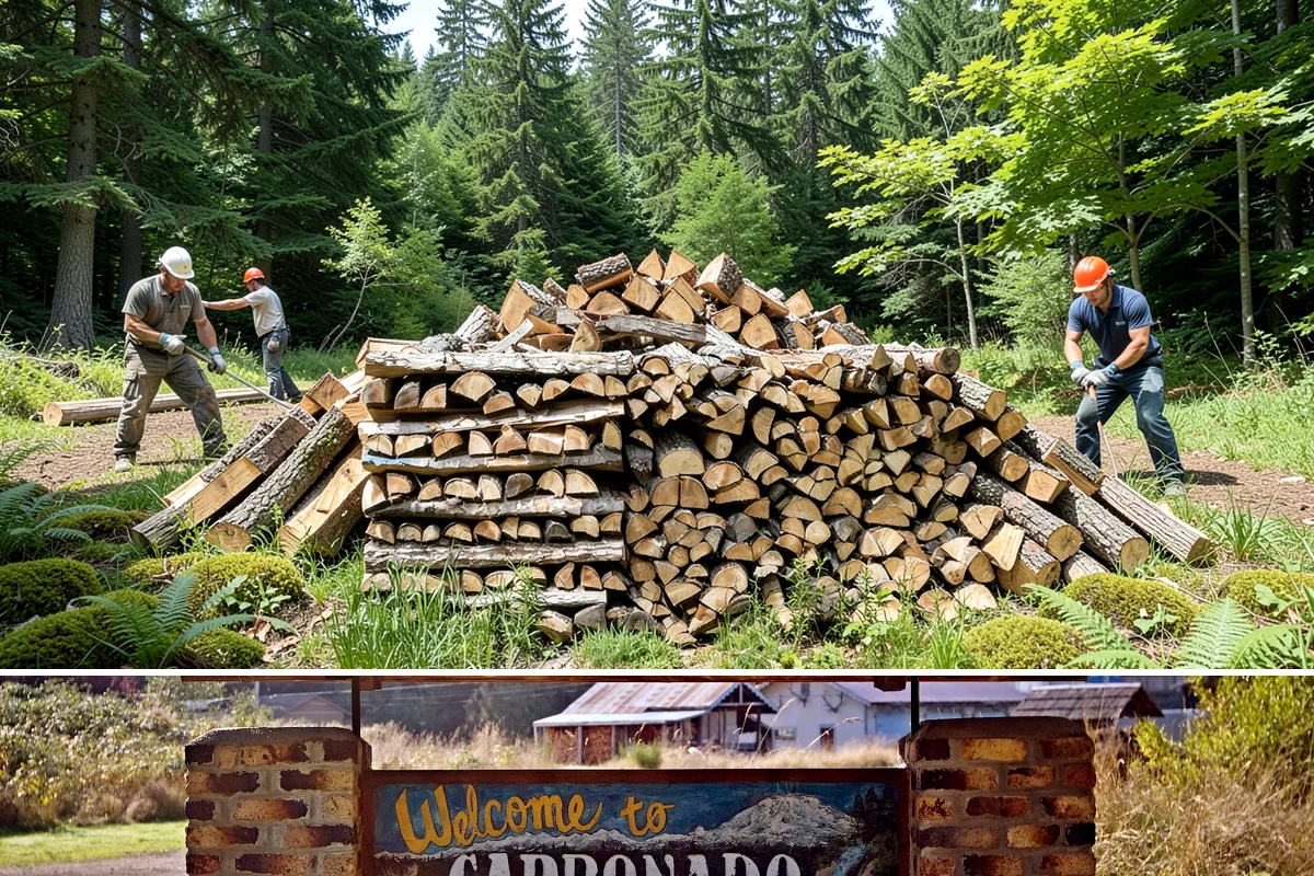 Indoor Firewood Stocking in Carbonado, Pierce County, WA - Keep an indoor supply stocked through fall and winter when you burn most often.