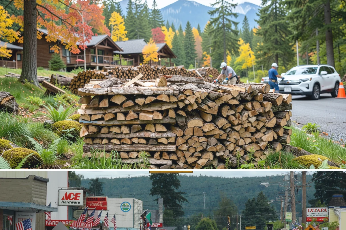 Indoor Firewood Stocking in Carnation, King County, WA - Keep an indoor supply stocked through fall and winter when you burn most often.