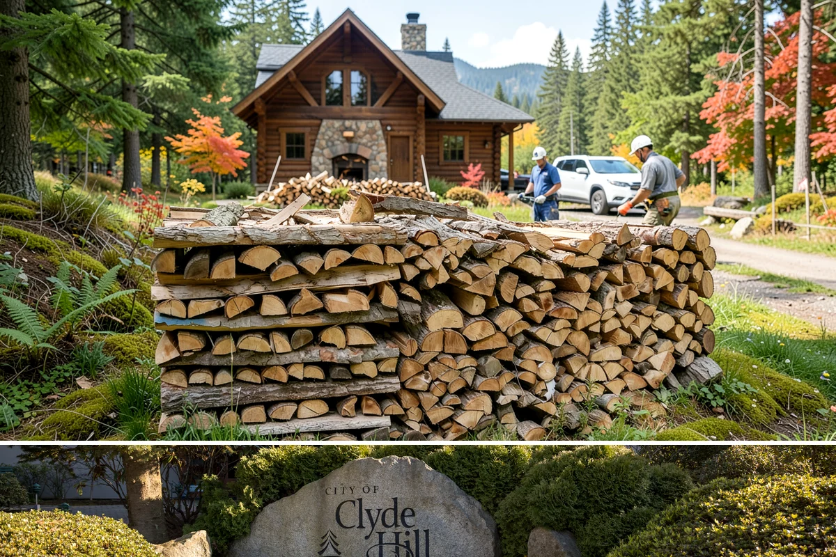 Indoor Firewood Stocking in Clyde Hill, King County, WA - Keep an indoor supply stocked through fall and winter when you burn most often.