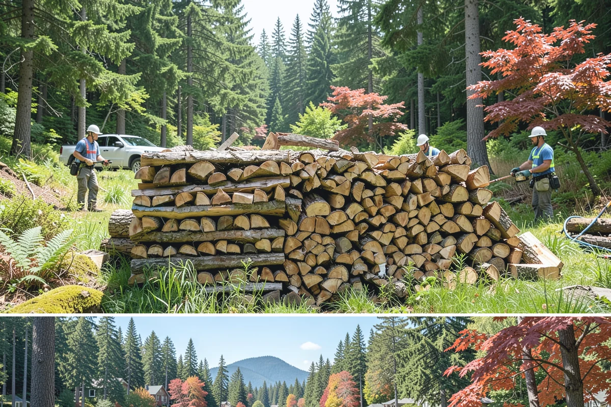 Indoor Firewood Stocking in Covington, King County, WA - Keep an indoor supply stocked through fall and winter when you burn most often.
