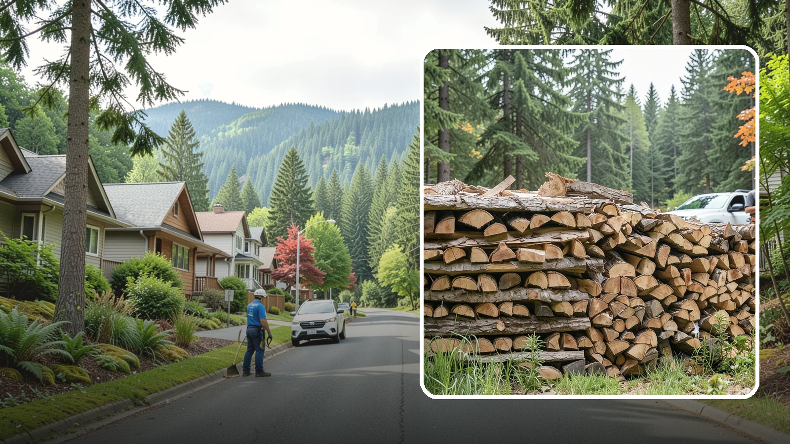 Indoor Firewood Stocking in Darrington, WA - We keep a tidy indoor supply of firewood stocked near your stove or fireplace so a dry load is always within arm's reach.