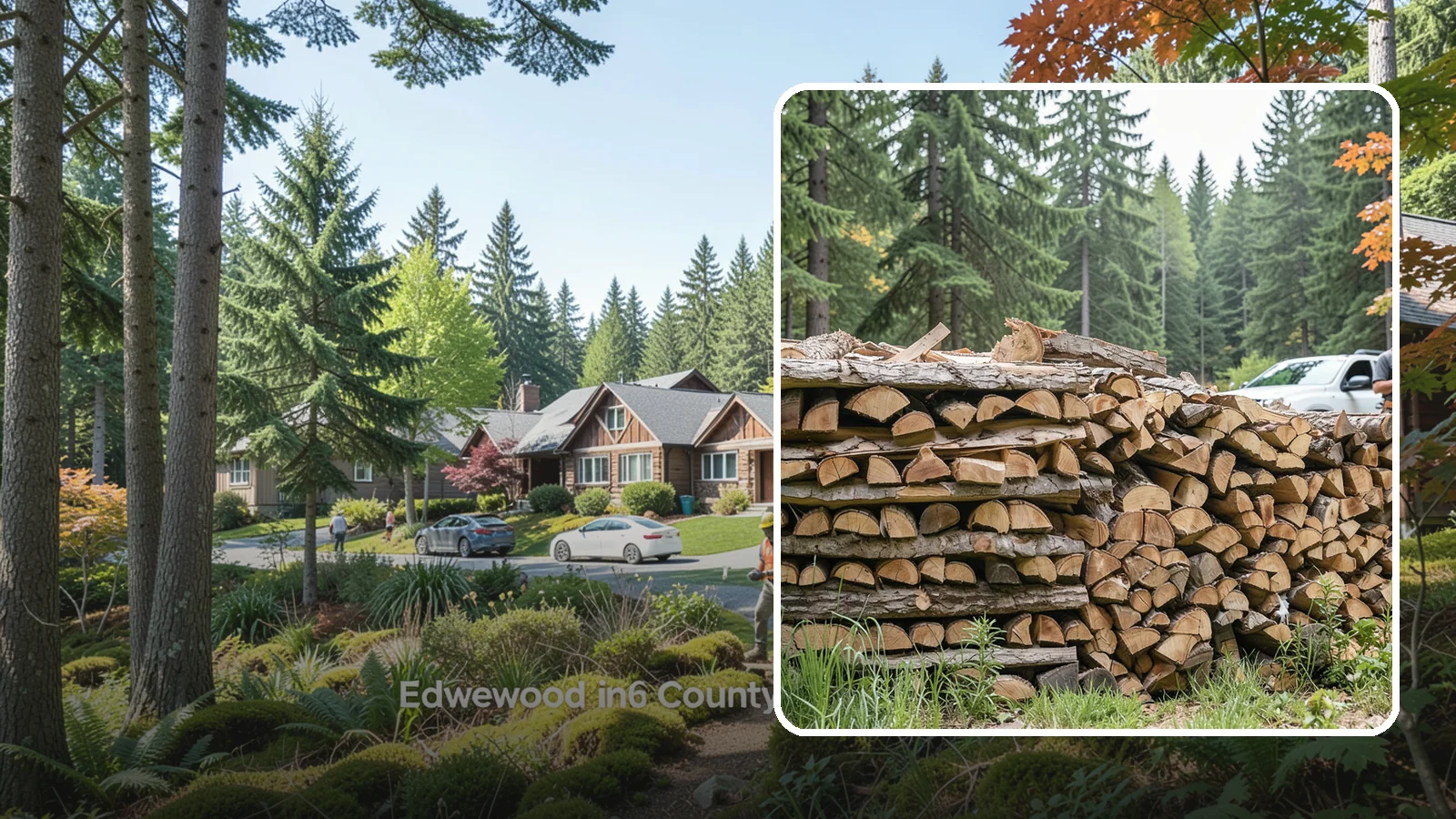 Indoor Firewood Stocking in Edgewood, WA - We keep a tidy indoor supply of firewood stocked near your stove or fireplace so a dry load is always within arm's reach.