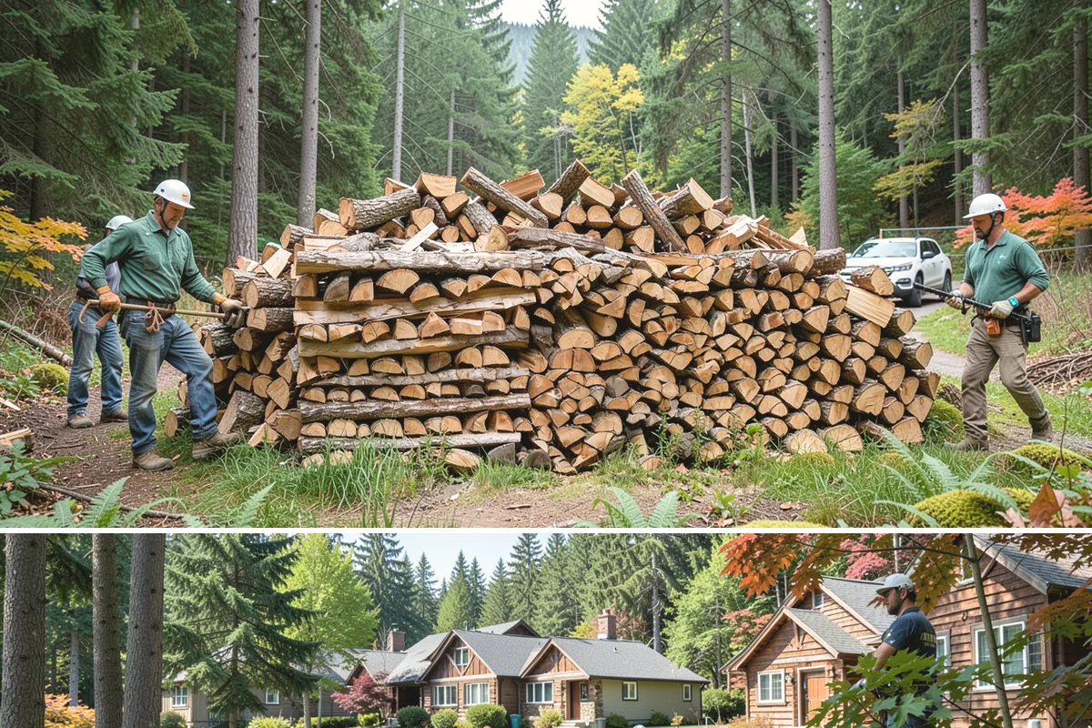 Indoor Firewood Stocking in Edgewood, WA - Keep an indoor supply stocked through fall and winter when you burn most often.