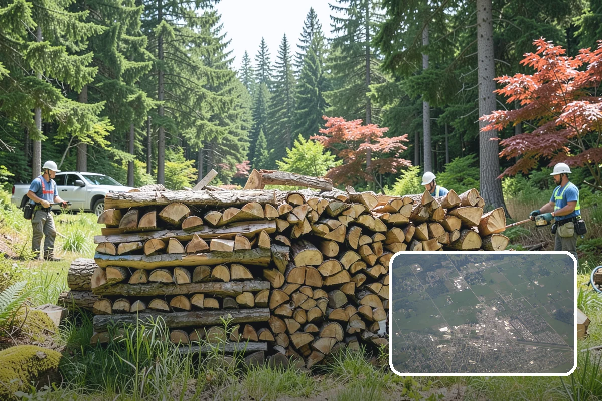 Indoor Firewood Stocking in Enumclaw, King County, WA - Dry, ready wood always waiting by the fire