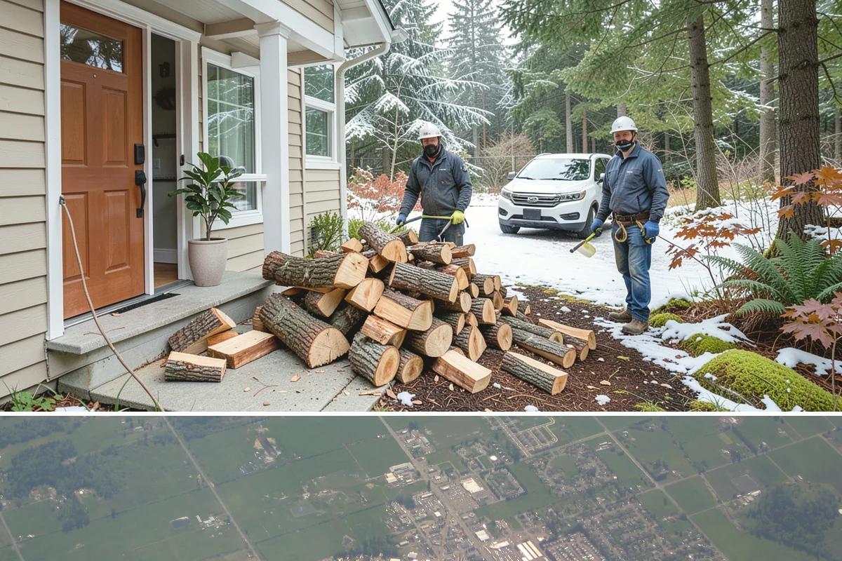Indoor Firewood Stocking in Enumclaw, King County, WA - Keep an indoor supply stocked through fall and winter when you burn most often.