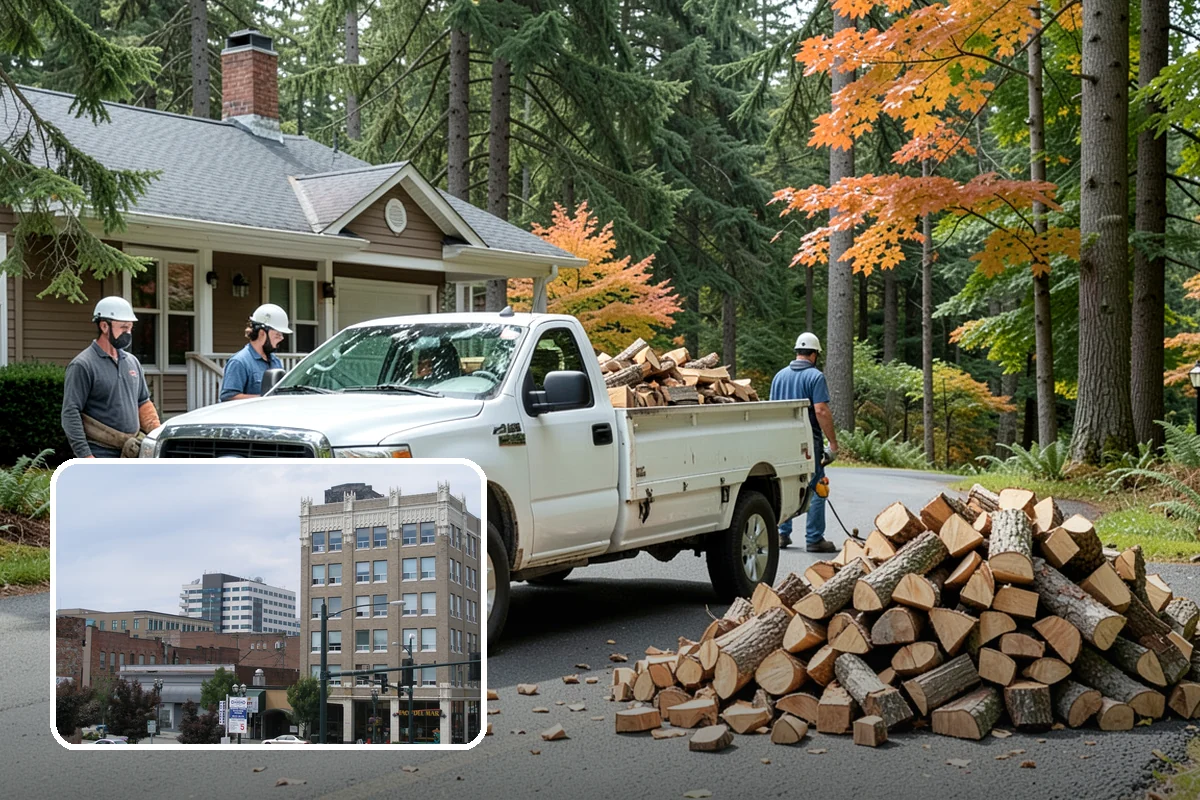 Indoor Firewood Stocking in Everett, Snohomish County, WA - Dry, ready wood always waiting by the fire