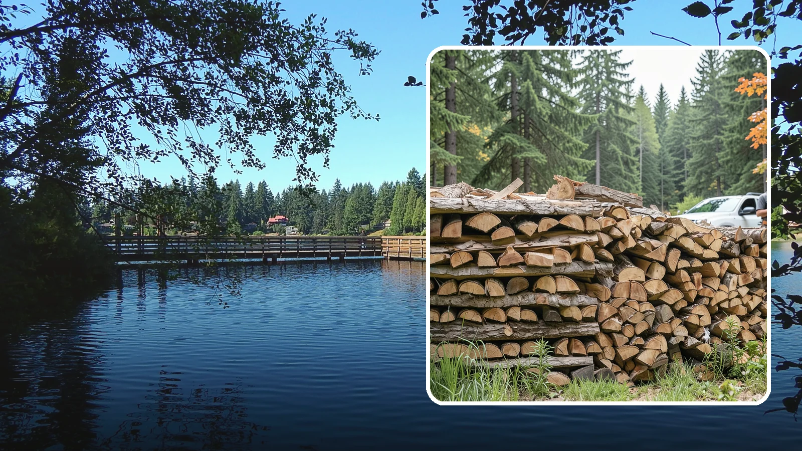 Indoor Firewood Stocking in Federal Way, King County, WA - We keep a tidy indoor supply of firewood stocked near your stove or fireplace so a dry load is always within arm's reach.