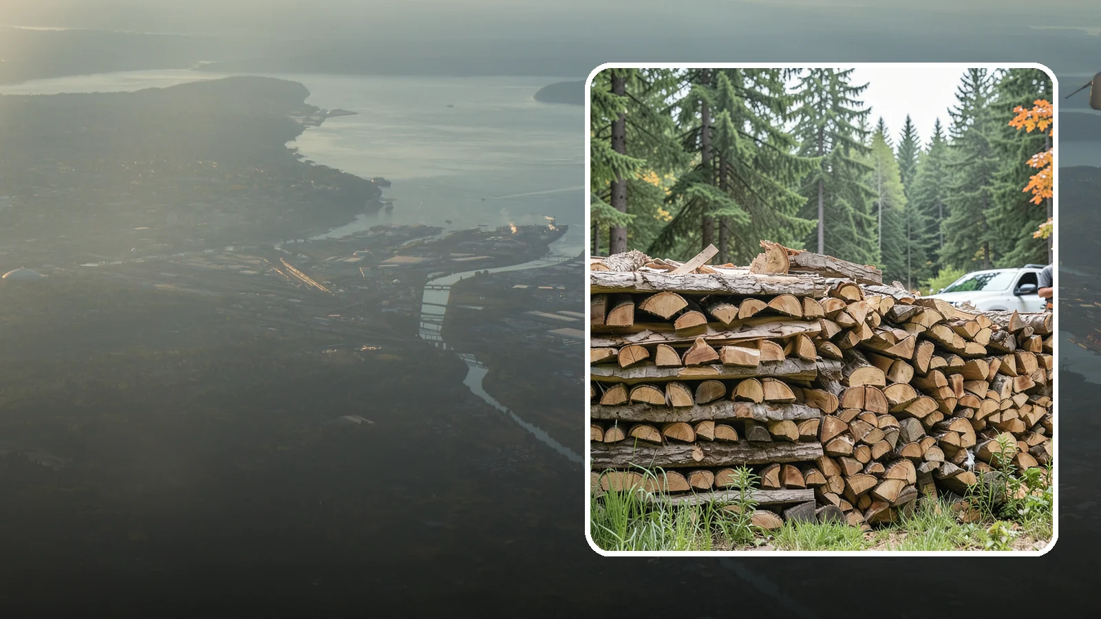 Indoor Firewood Stocking in Fife, Pierce County, WA - We keep a tidy indoor supply of firewood stocked near your stove or fireplace so a dry load is always within arm's reach.