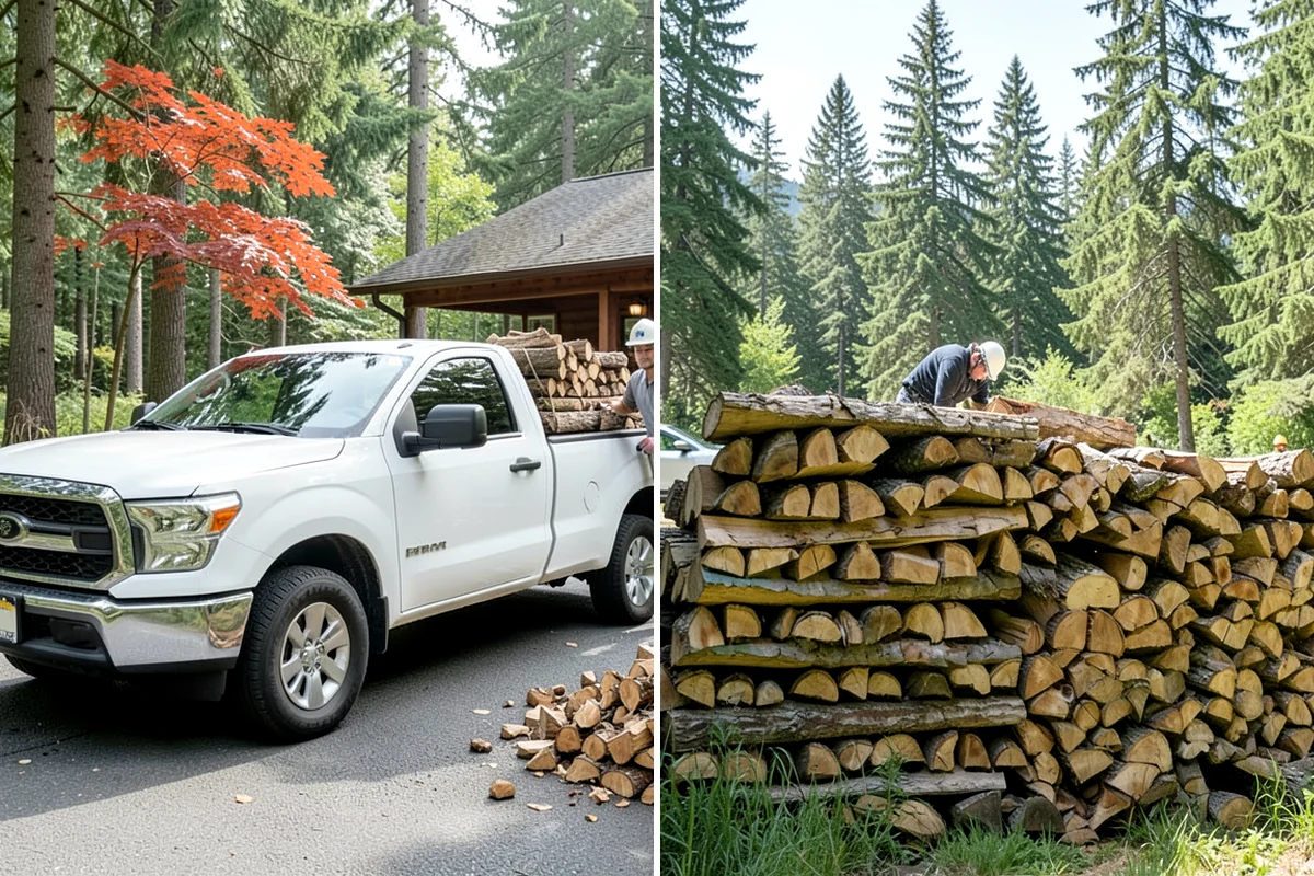 Indoor Firewood Stocking in Fircrest, Pierce County, WA - Choose an indoor rack or hearth location
