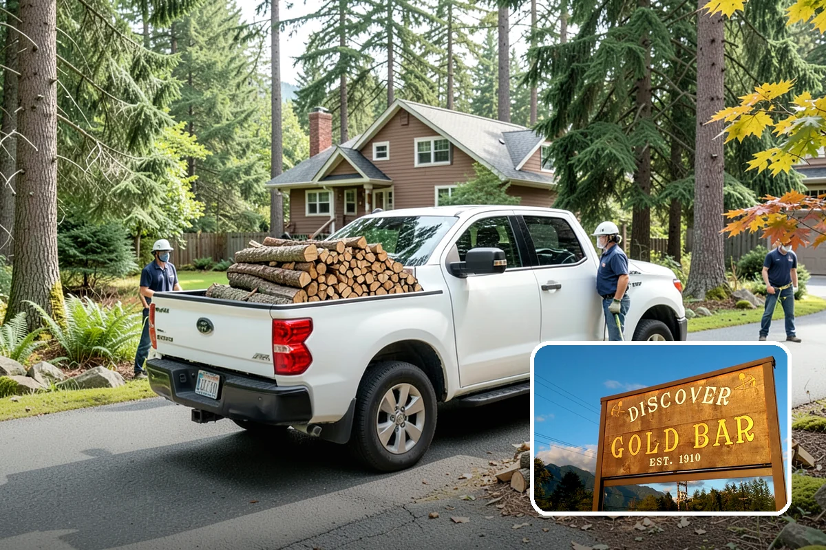 Indoor Firewood Stocking in Gold Bar, Snohomish County, WA - Dry, ready wood always waiting by the fire