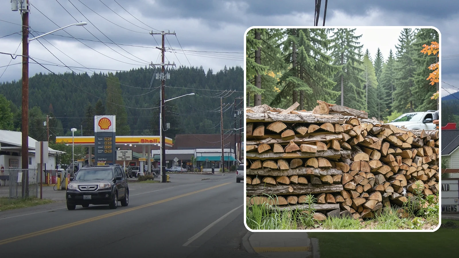 Indoor Firewood Stocking in Granite Falls, Snohomish County, WA - We keep a tidy indoor supply of firewood stocked near your stove or fireplace so a dry load is always within arm's reach.
