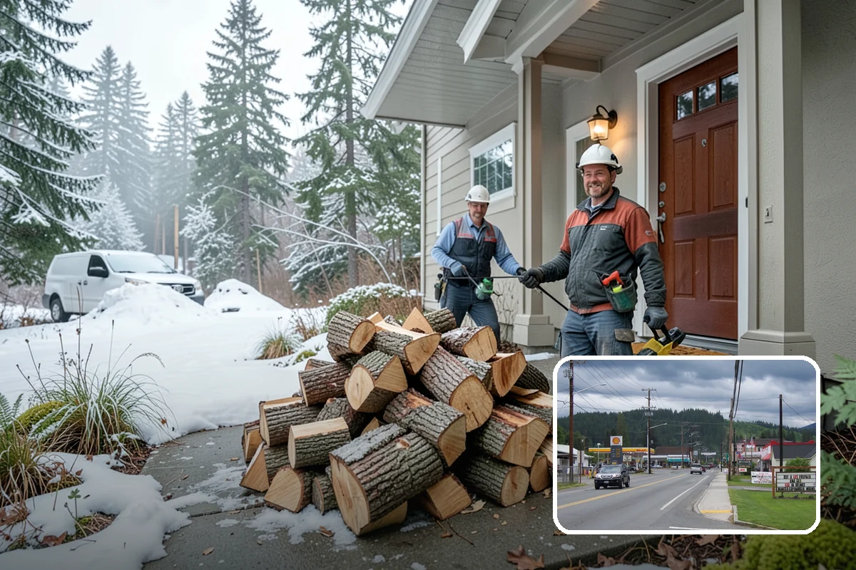 Indoor Firewood Stocking in Granite Falls, Snohomish County, WA - Dry, ready wood always waiting by the fire