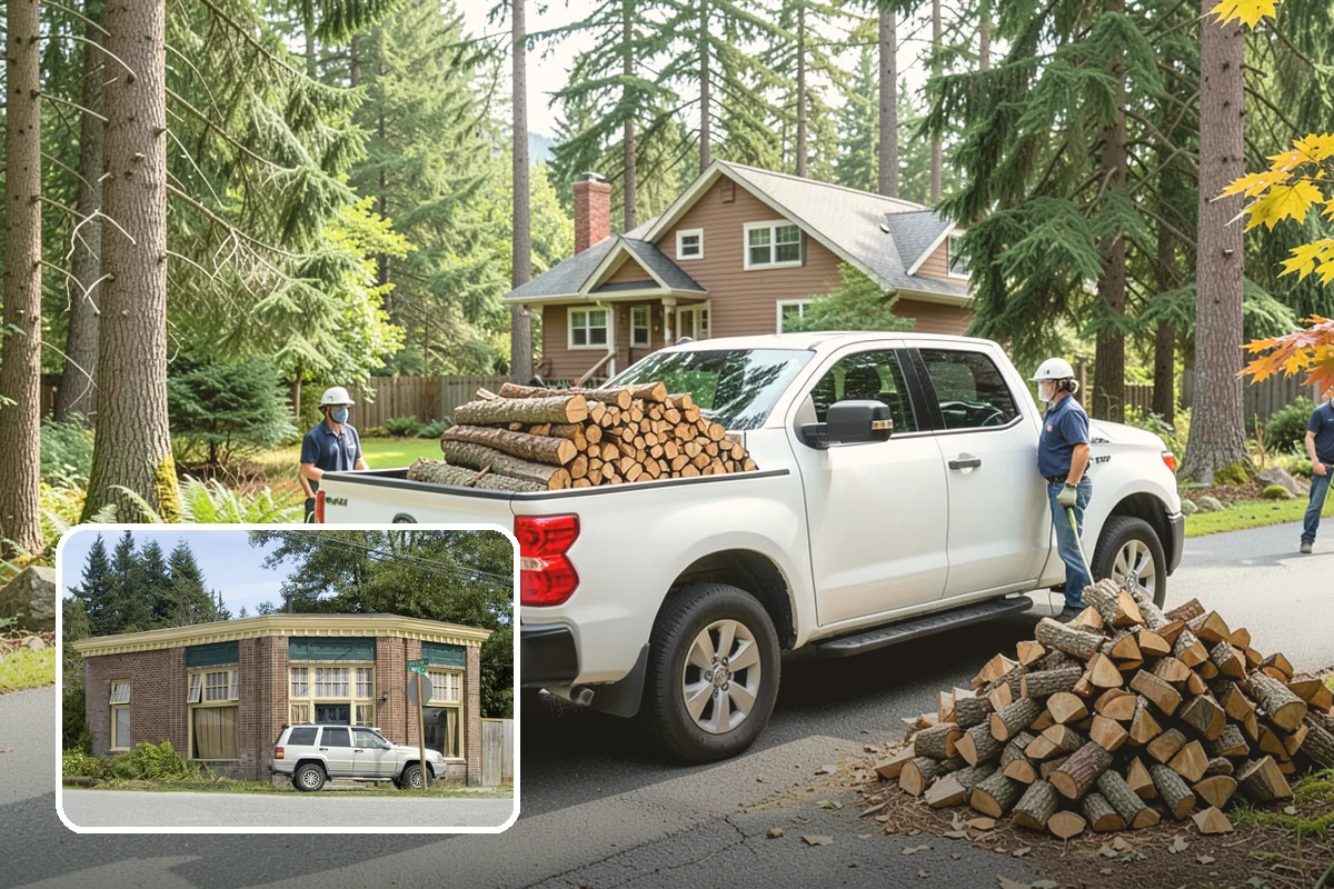 Indoor Firewood Stocking in Hamilton, Skagit County, WA - Dry, ready wood always waiting by the fire