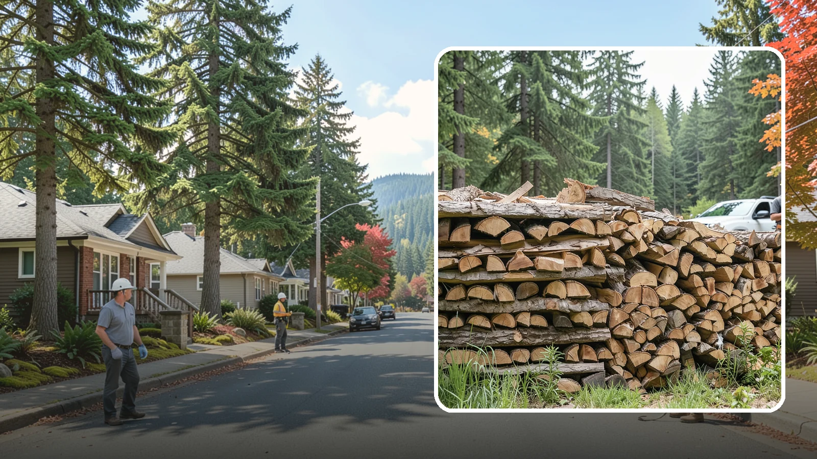 Indoor Firewood Stocking in Hunts Point, King County, WA - We keep a tidy indoor supply of firewood stocked near your stove or fireplace so a dry load is always within arm's reach.