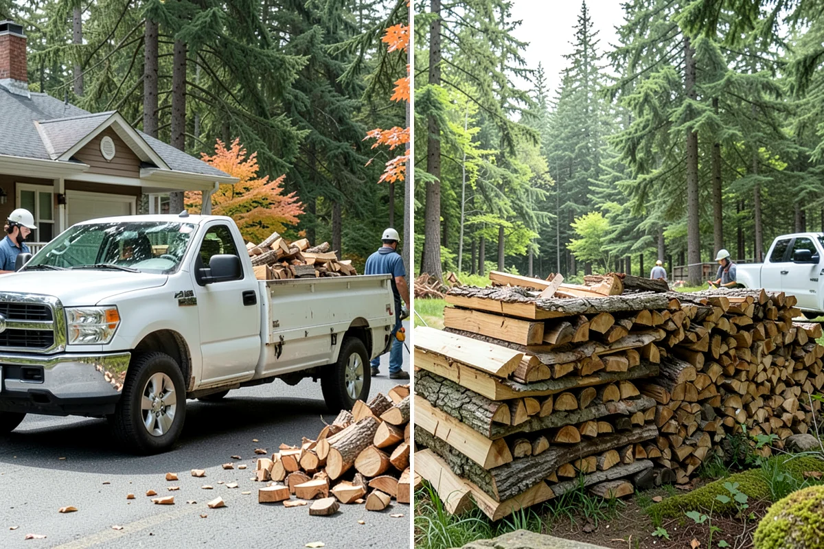 Indoor Firewood Stocking in Hunts Point, King County, WA - Choose an indoor rack or hearth location
