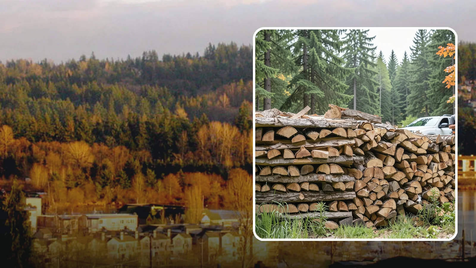 Indoor Firewood Stocking in Kenmore, King County, WA - We keep a tidy indoor supply of firewood stocked near your stove or fireplace so a dry load is always within arm's reach.